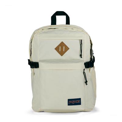 Beige JanSport Main Campus Laptop Backpacks | US_JS360