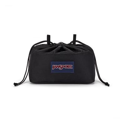 Black JanSport CINCH CADDY Pencil Cases | US_JS237