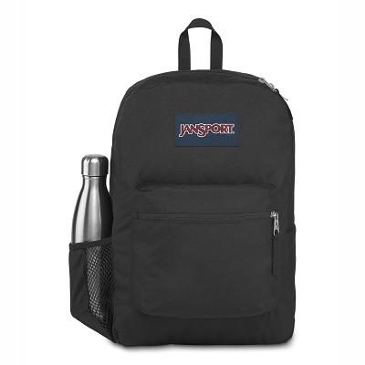 Black JanSport CROSS TOWN School Backpacks | US_JS515