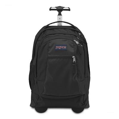 Black JanSport Driver 8 Rolling Laptop Backpacks | US_JS186