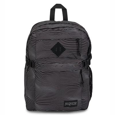 Black JanSport Main Campus Laptop Backpacks | US_JS393