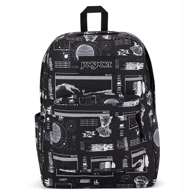 Black JanSport SuperBreak® Plus Laptop Backpacks | US_JS211