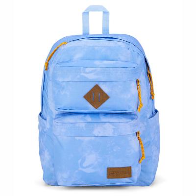 Blue JanSport DOUBLE BREAK FX Laptop Backpacks | US_JS538