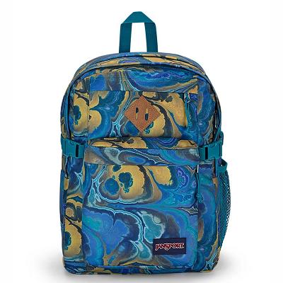 Blue JanSport Main Campus Laptop Backpacks | US_JS546