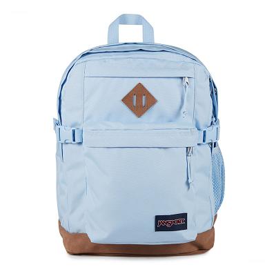 Blue JanSport SUEDE CAMPUS School Backpacks | US_JS165