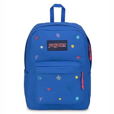 Blue JanSport SuperBreak® Plus Laptop Backpacks | US_JS554