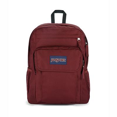 Burgundy JanSport UNION PACK Laptop Backpacks | US_JS113