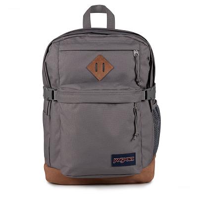 Deep Grey JanSport SUEDE CAMPUS Laptop Backpacks | US_JS308