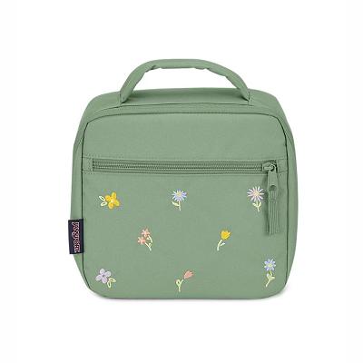 Green JanSport LUNCH BREAK Lunch Bags | US_JS13B