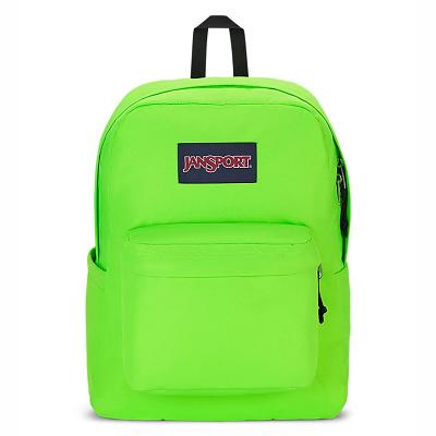 Green JanSport SuperBreak® Plus School Backpacks | US_JS490