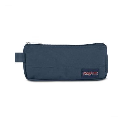 Navy JanSport Basic Accessory Pouch Pencil Cases | US_JS349