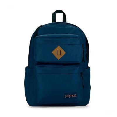 Navy JanSport Double Break School Backpacks | US_JS323