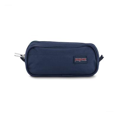 Navy JanSport Large Accessory Pouch Pencil Cases | US_JS448