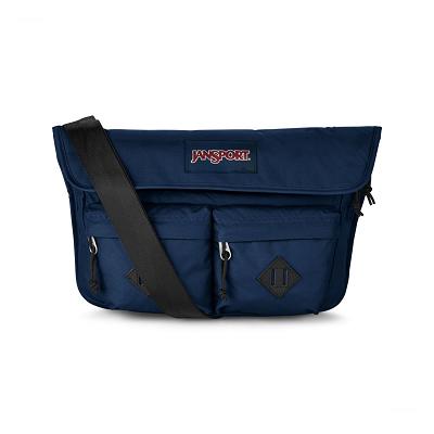 Navy JanSport Larimer Crossbody Bags | US_JS357