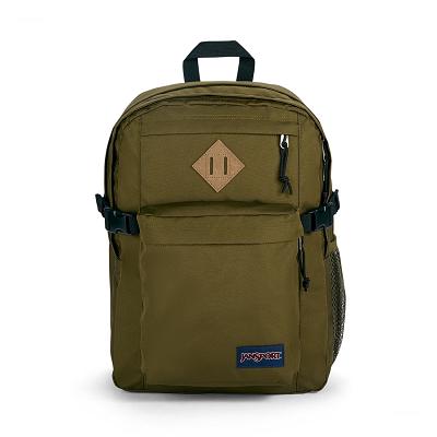 Olive JanSport Main Campus School Backpacks | US_JS514