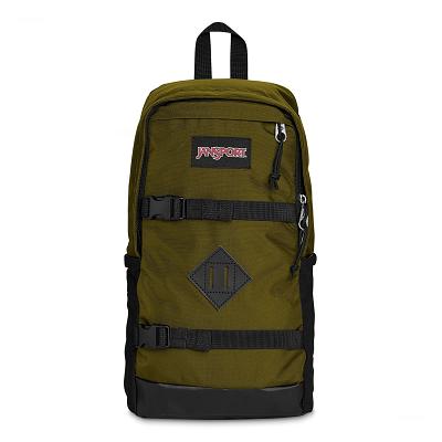 Olive JanSport Off Campus Sling Messenger Bags | US_JS386