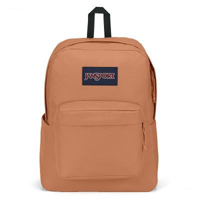 Orange JanSport SuperBreak® Plus Laptop Backpacks | US_JS347