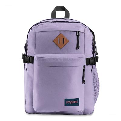 Purple JanSport Main Campus Laptop Backpacks | US_JS536