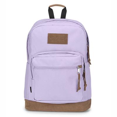 Purple JanSport Right Pack Premium Laptop Backpacks | US_JS032