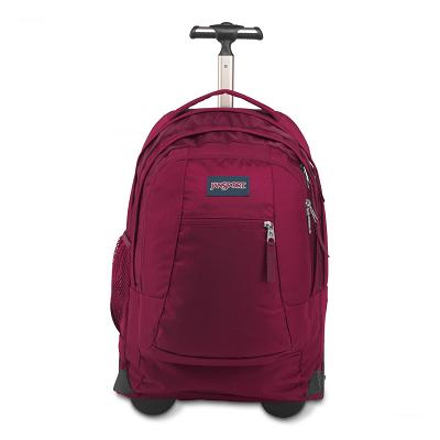 Red JanSport Driver 8 Rolling Laptop Backpacks | US_JS126