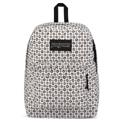 White / Black JanSport SuperBreak® Plus Laptop Backpacks | US_JS313