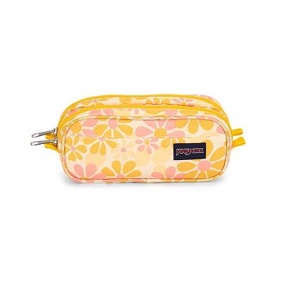 Yellow JanSport Large Accessory Pouch Pencil Cases | US_JS510