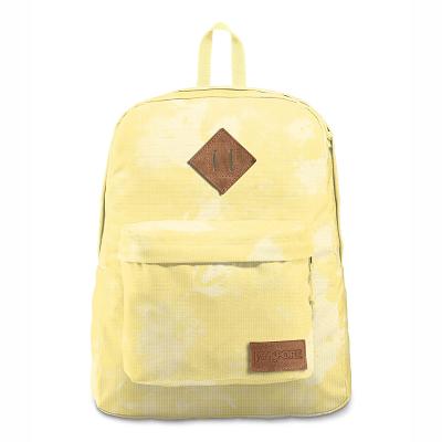 Yellow JanSport SUPERBREAK PLUS FX Laptop Backpacks | US_JS452