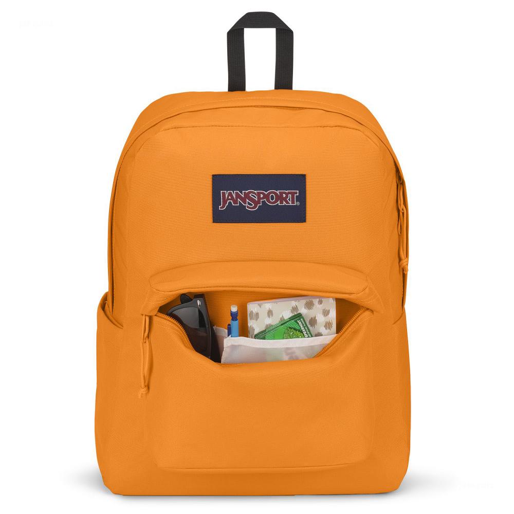 Apricot JanSport SuperBreak® Plus Laptop Backpacks | US_JS477