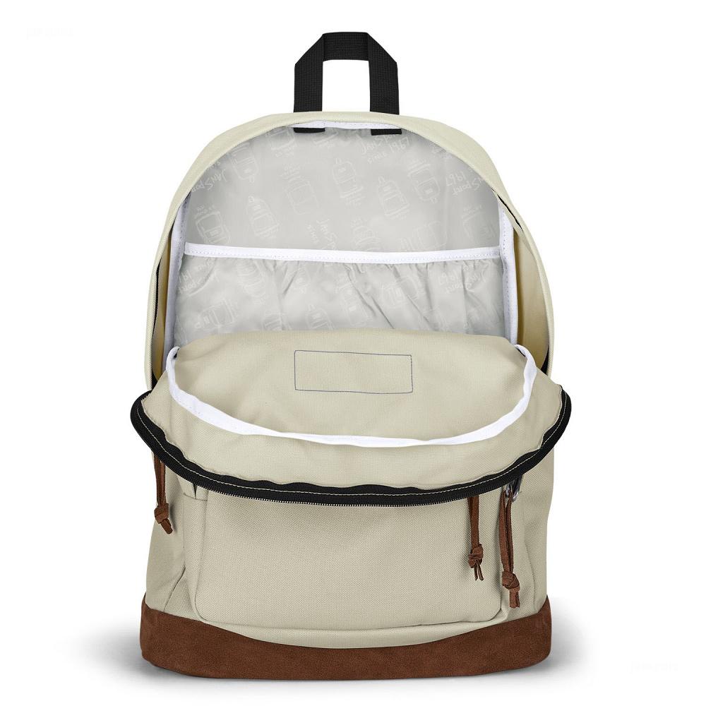 Beige JanSport Right Pack Laptop Backpacks | US_JS388