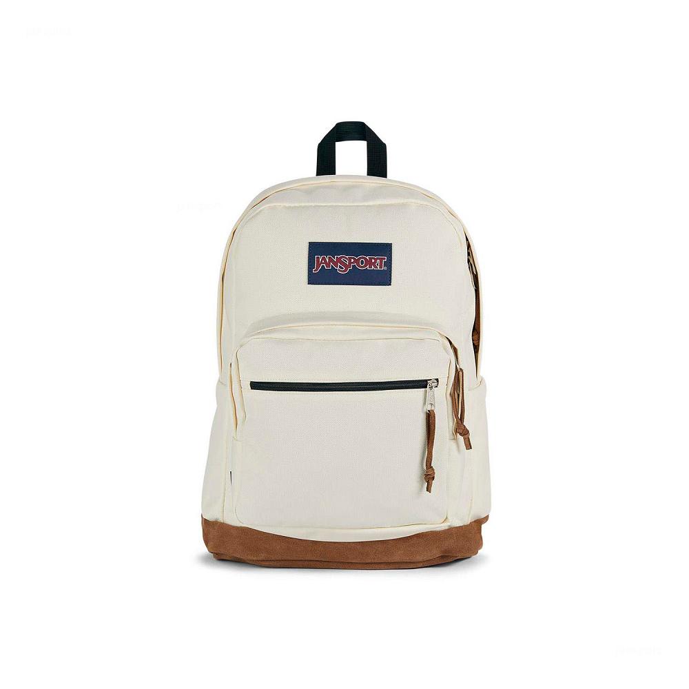 Beige JanSport Right Pack School Backpacks | US_JS095