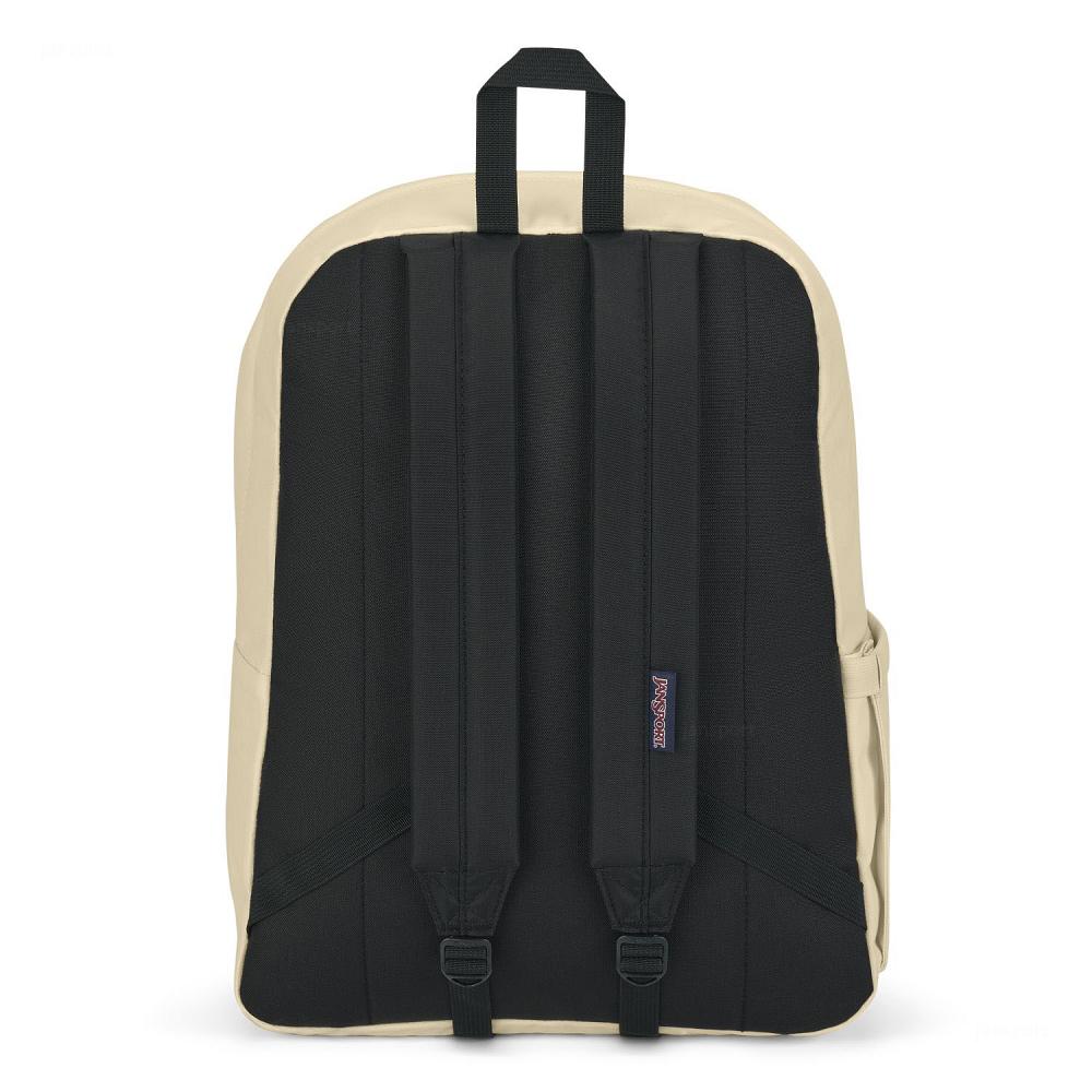 Beige JanSport SuperBreak® Plus Laptop Backpacks | US_JS192