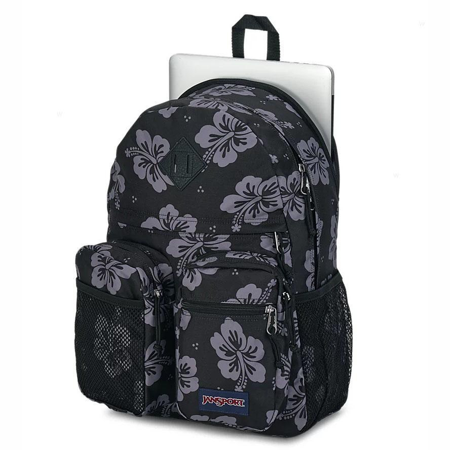 Black / Grey JanSport GRANBY Laptop Backpacks | US_JS091