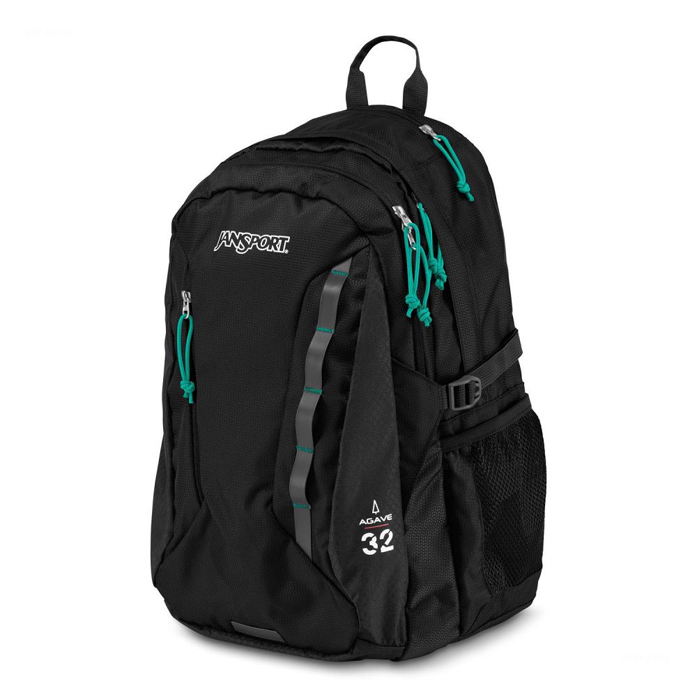 Black JanSport Agave Hiking Backpacks | US_JS233