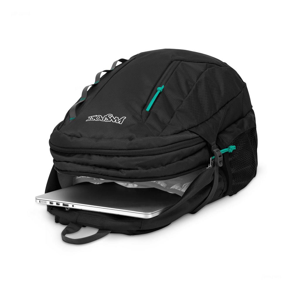 Black JanSport Agave Hiking Backpacks | US_JS233