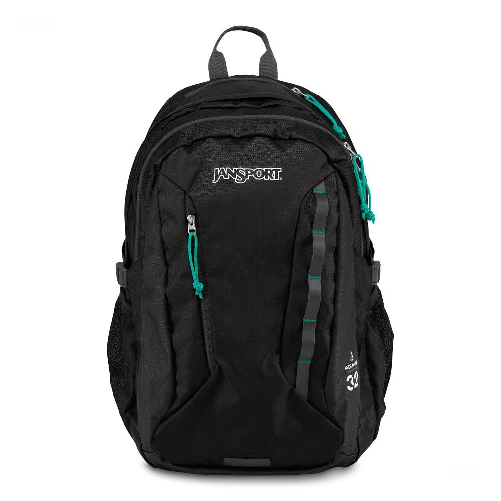 Black JanSport Agave Hiking Backpacks | US_JS233