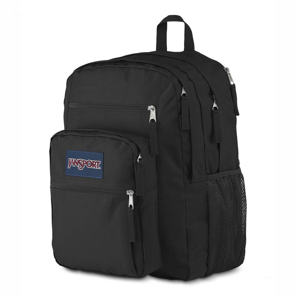 Black JanSport BIG STUDENT Laptop Backpacks | US_JS221