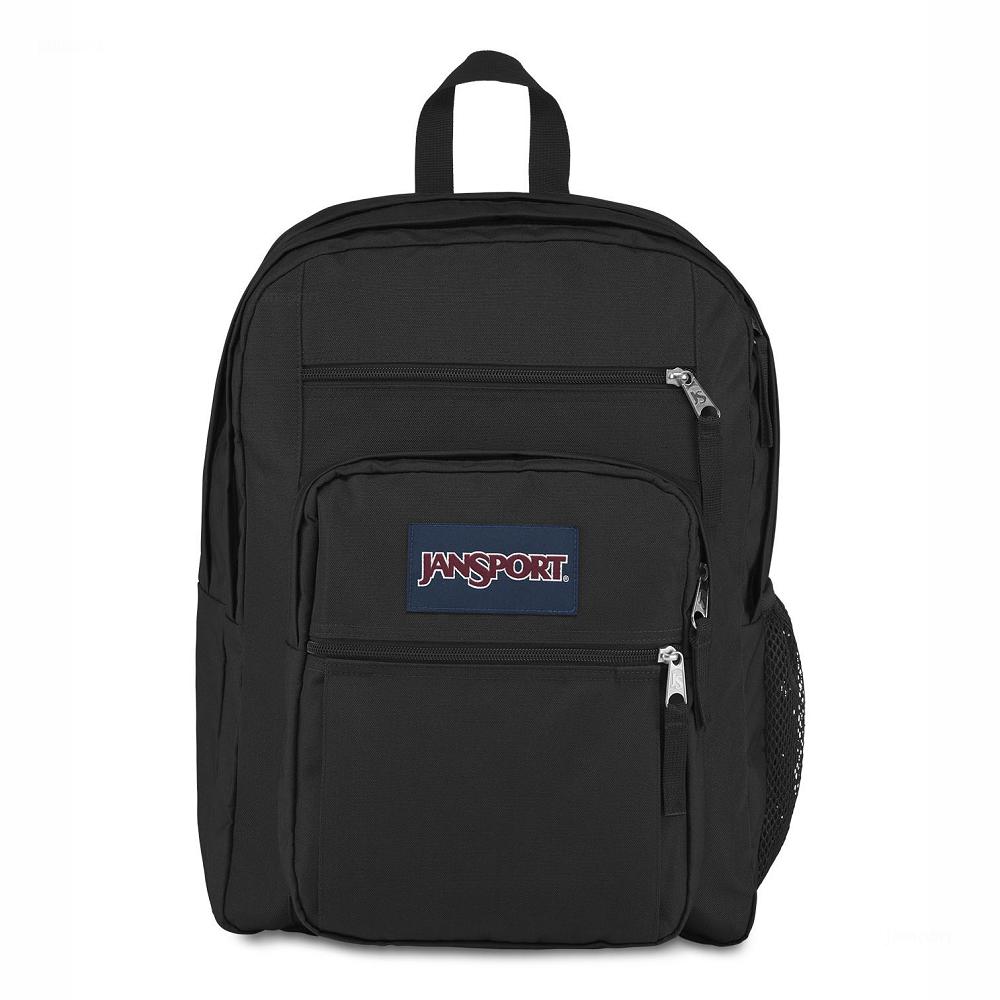 Black JanSport BIG STUDENT Laptop Backpacks | US_JS221