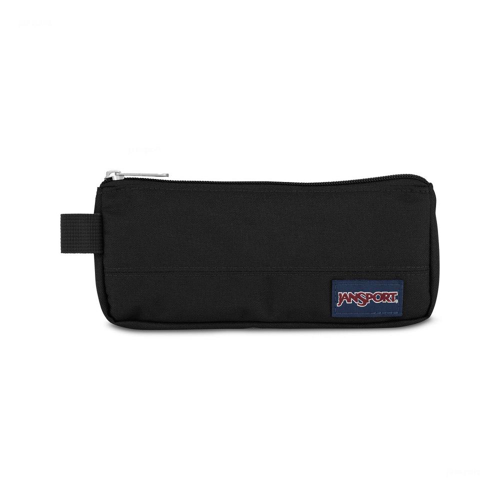 Black JanSport Basic Accessory Pouch Pencil Cases | US_JS179