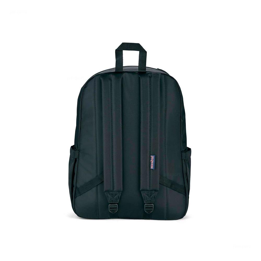 Black JanSport Double Break Laptop Backpacks | US_JS122