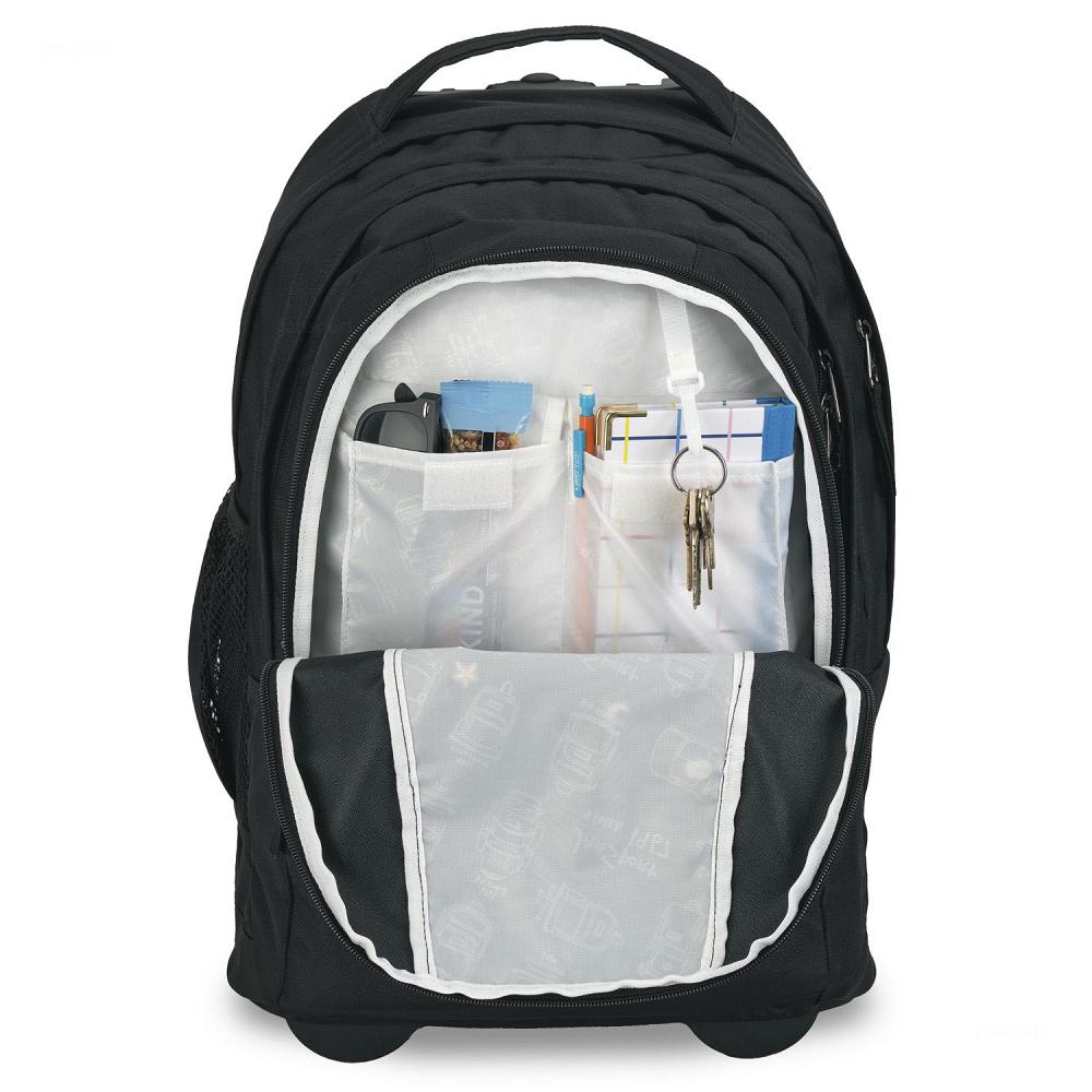 Black JanSport Driver 8 Rolling Backpack | US_JS256