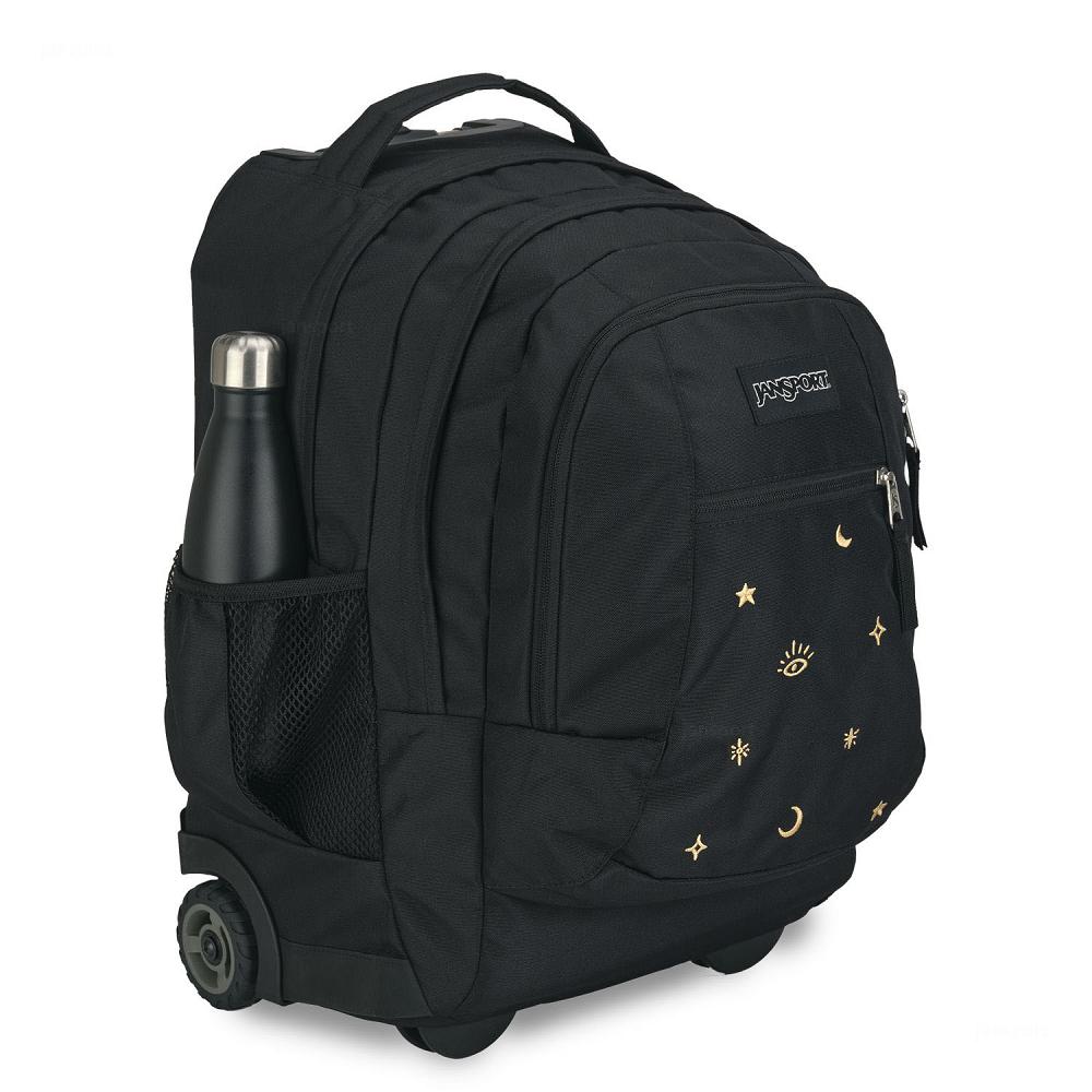 Black JanSport Driver 8 Rolling Backpack | US_JS256