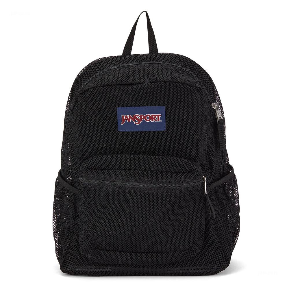 Black JanSport ECO MESH PACK Laptop Backpacks | US_JS567