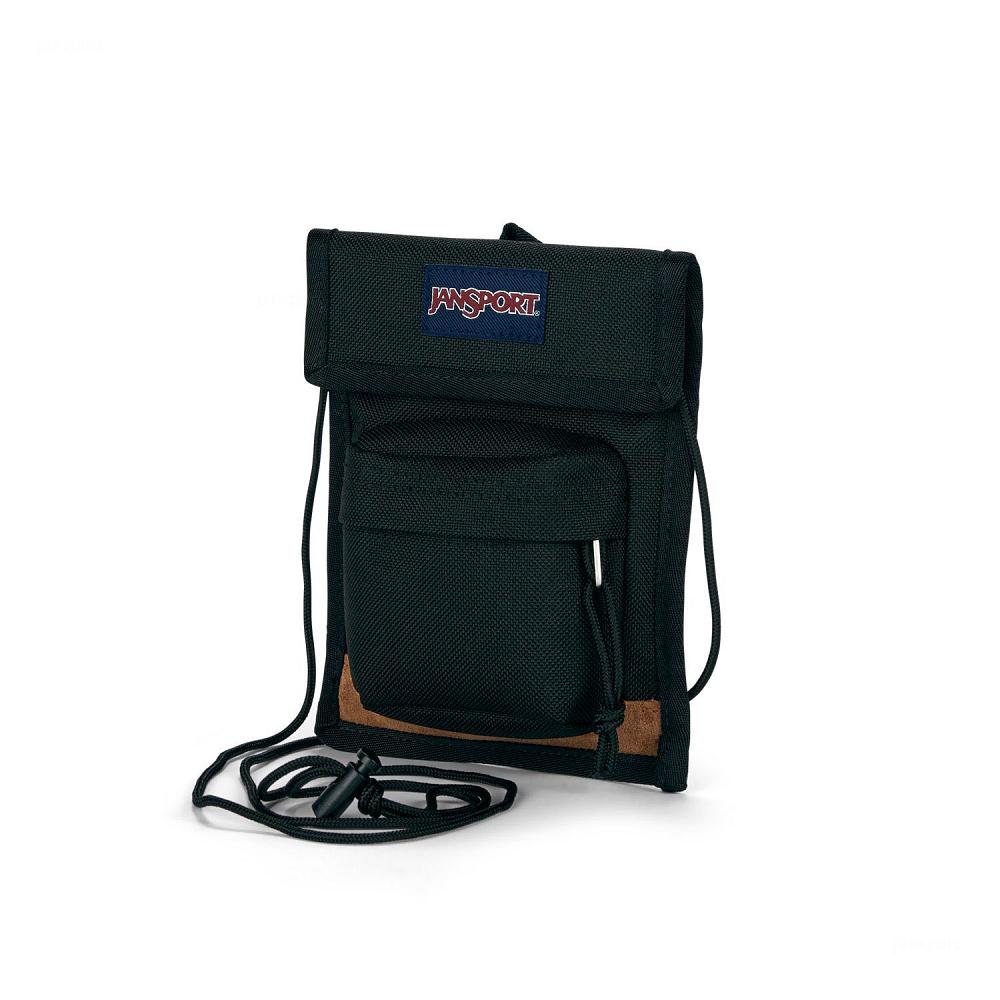 Black JanSport Essential Carryall Crossbody Bags | US_JS459