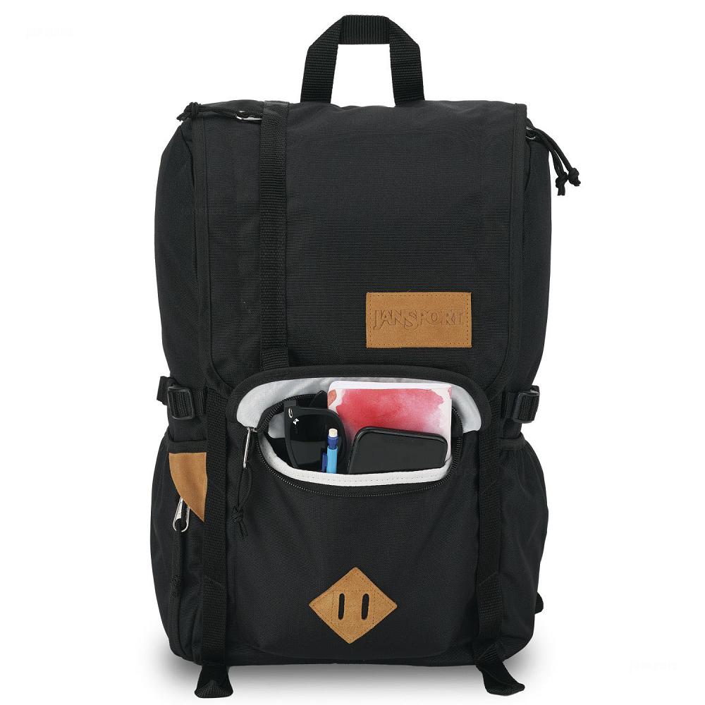 Black JanSport Hatchet School Backpacks | US_JS142