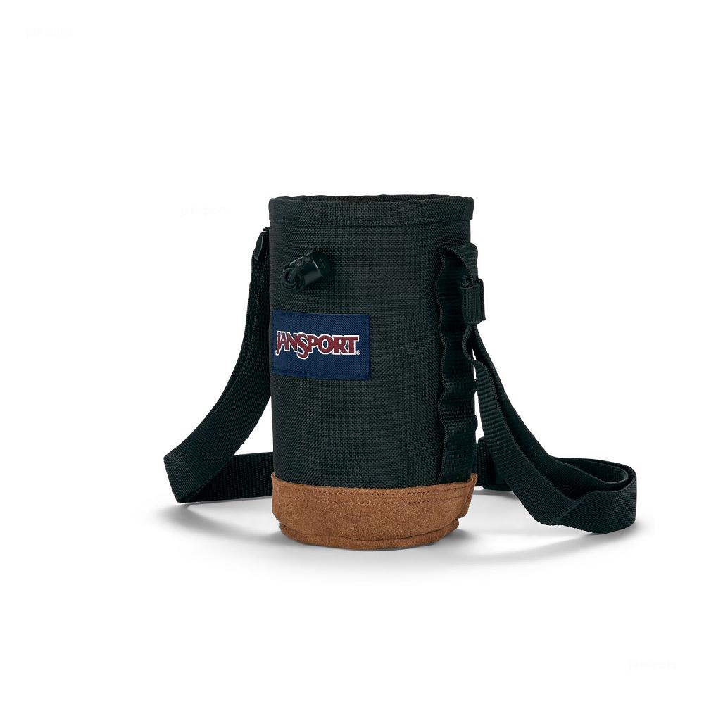 Black JanSport KITSACK Water Bottle Sling | US_JS264