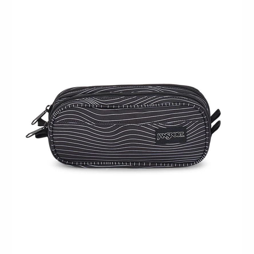 Black JanSport Large Accessory Pouch Pencil Cases | US_JS409