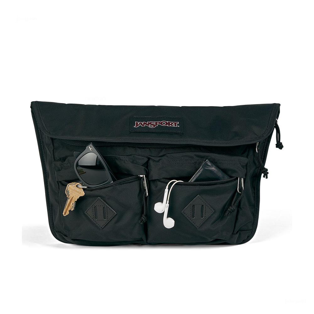 Black JanSport Larimer Crossbody Bags | US_JS108