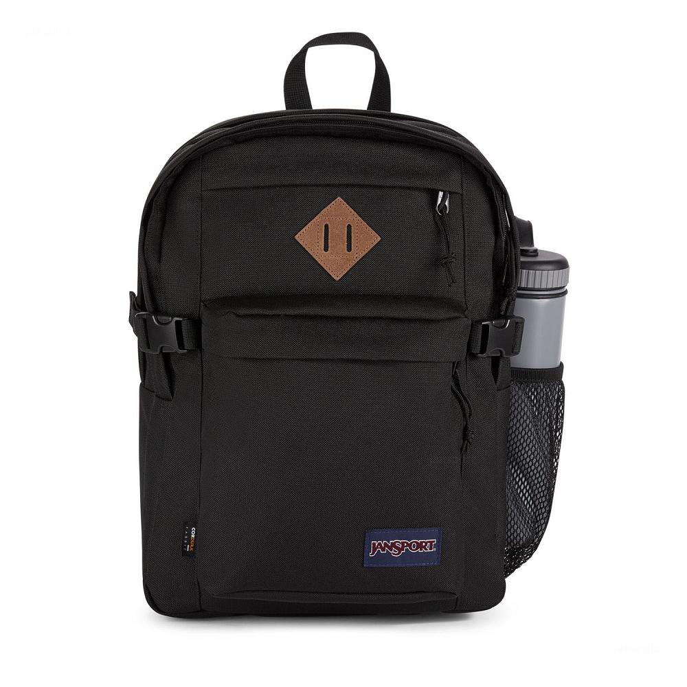 Black JanSport Main Campus FX School Backpacks | US_JS131