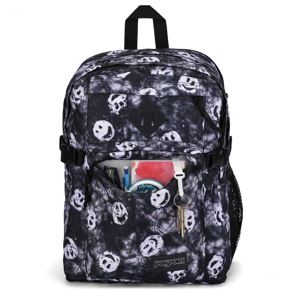 Black JanSport Main Campus Laptop Backpacks | US_JS231