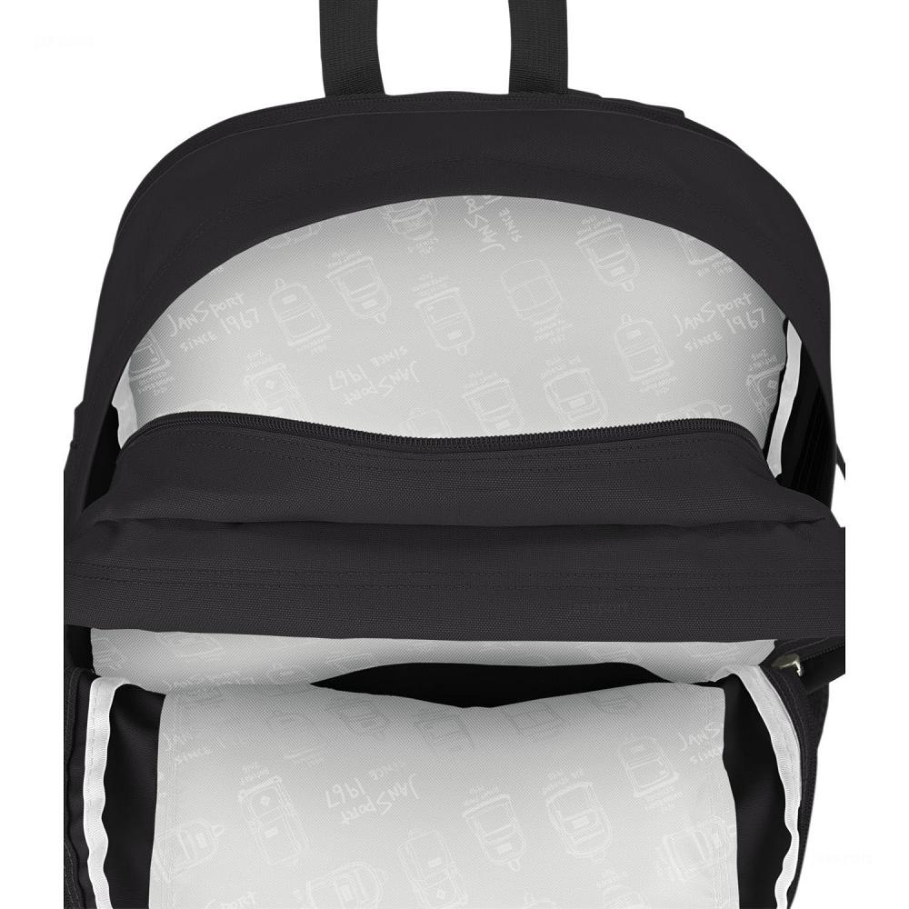 Black JanSport Main Campus Laptop Backpacks | US_JS250